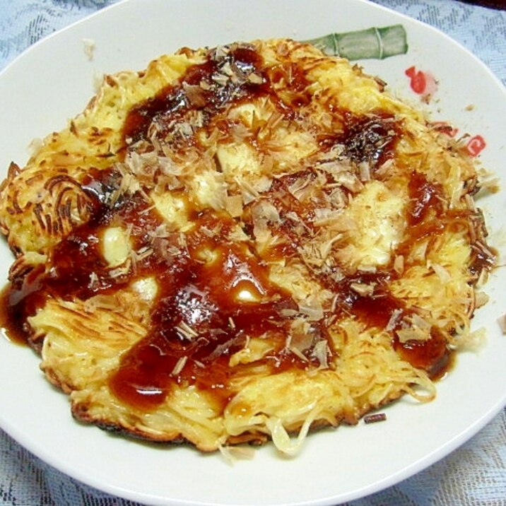 お好み焼き風そうめん